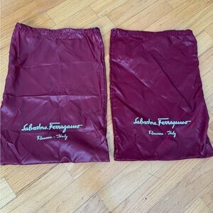 Salvatore ferragamo 2 Dust bags unisex New